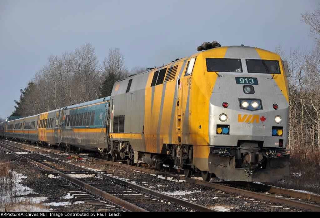 Eastbound Corridor passenger train